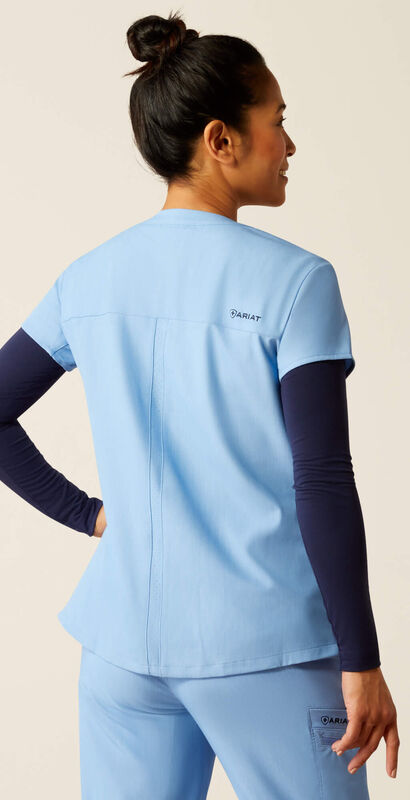 Eliza Fashion Scrub Top Back